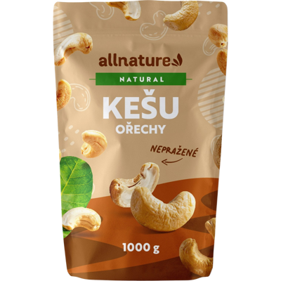 ALLNATURE Kešu jadrá 1000 g ALLNATURE Kešu jadrá 1000 g