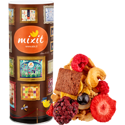 MIXIT Narodeninový mix - granola, sušienky, ovocie a orechy 570 g MIXIT Narodeninový mix - granola, sušienky, ovocie a orechy 570 g