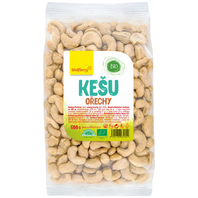 WOLFBERRY Kesu orechy BIO 500 g WOLFBERRY Kesu orechy BIO 500 g