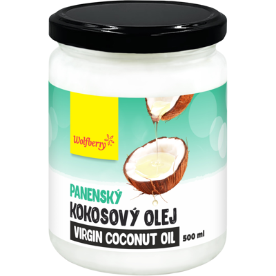 WOLFBERRY Panenský kokosový olej 500 ml WOLFBERRY Panenský kokosový olej 500 ml