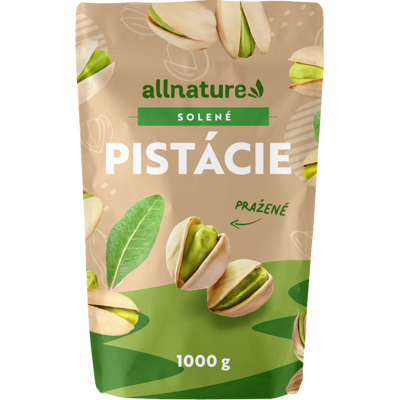 ALLNATURE Pistácie solené 1000 g ALLNATURE Pistácie solené 1000 g