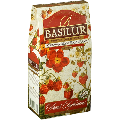 BASILUR Fruit Strawberry & Raspberry 100 g BASILUR Fruit Strawberry & Raspberry 100 g