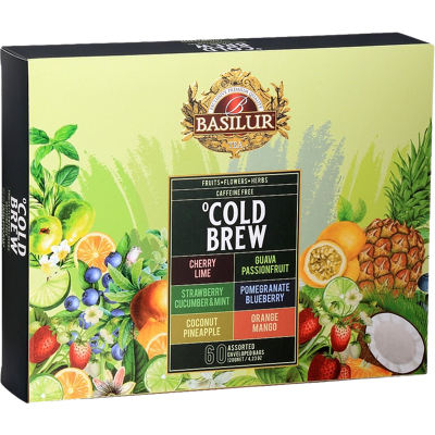 BASILUR Cold Brew Assorted 60 x 2 g BASILUR Cold Brew Assorted 60 x 2 g