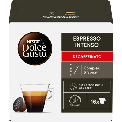 NESCAFÉ Dolce Gusto Espresso Intenso Decaffeinato – kávové kapsule 16 ks NESCAFÉ Dolce Gusto Espresso Intenso Decaffeinato – kávové kapsule 16 ks