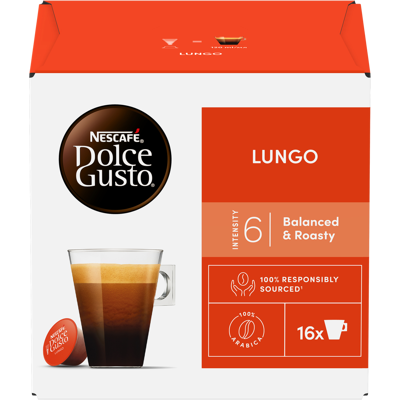 NESCAFÉ Dolce Gusto Lungo kávové kapsule 16 ks NESCAFÉ Dolce Gusto Lungo kávové kapsule 16 ks