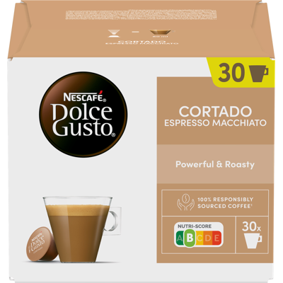 NESCAFÉ ® Dolce Gusto® Cortado kávové kapsule 30 ks NESCAFÉ ® Dolce Gusto® Cortado kávové kapsule 30 ks