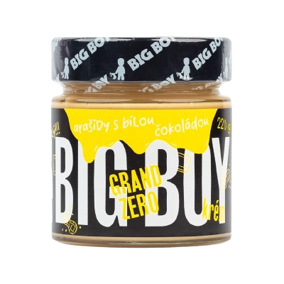 BIG BOY ® Grand Zero s bielou čokoládou 220 g BIG BOY ® Grand Zero s bielou čokoládou 220 g