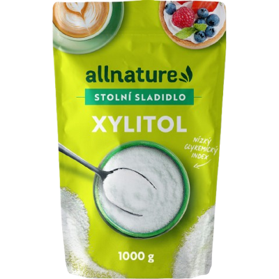 ALLNATURE Xylitol brezový cukor 1000 g ALLNATURE Xylitol brezový cukor 1000 g