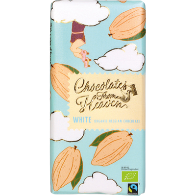 CHOCOLATES FROM HEAVEN BIO biela čokoláda 32% 100 g CHOCOLATES FROM HEAVEN BIO biela čokoláda 32% 100 g
