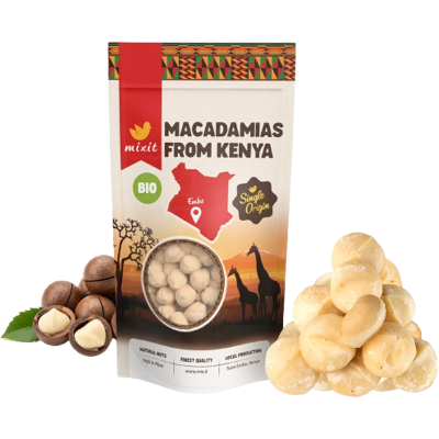 MIXIT Single Origin – BIO Makadamové orechy z Kene 200 g MIXIT Single Origin – BIO Makadamové orechy z Kene 200 g