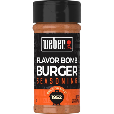 WEBER Korenie Flavor Bomb Burger Seasoning 191 g WEBER Korenie Flavor Bomb Burger Seasoning 191 g
