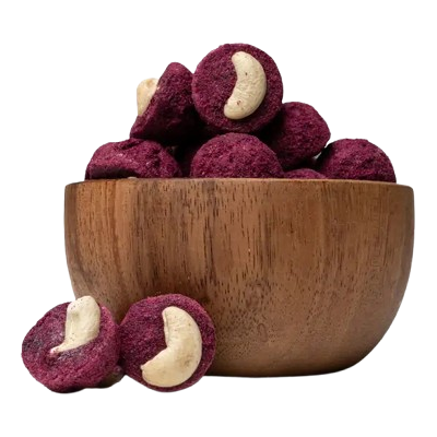 GRIZLY LYO čučoriedkové košíčky s kešu 125 g GRIZLY LYO čučoriedkové košíčky s kešu 125 g