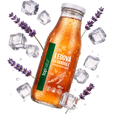 TOPNATUR Ľadová levandula - sirup z pravých byliniek 500 ml TOPNATUR Ľadová levandula - sirup z pravých byliniek 500 ml