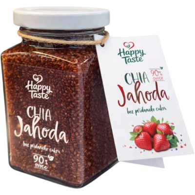 BEZVA MÜSLI Džem s chia a jahodou 260 g BEZVA MÜSLI Džem s chia a jahodou 260 g
