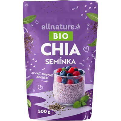 ALLNATURE Chia semienka Bio 500 g ALLNATURE Chia semienka Bio 500 g