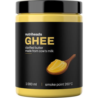 NUTRIHEADS Ghee prepustené maslo 1000 ml NUTRIHEADS Ghee prepustené maslo 1000 ml