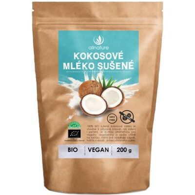 ALLNATURE Kokosové mléko sušené Bio 200 g ALLNATURE Kokosové mléko sušené Bio 200 g