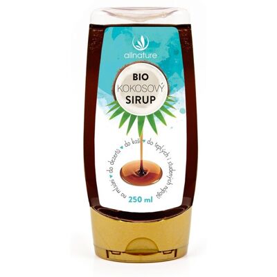 ALLNATURE Kokosový sirup BIO 250 ml ALLNATURE Kokosový sirup BIO 250 ml