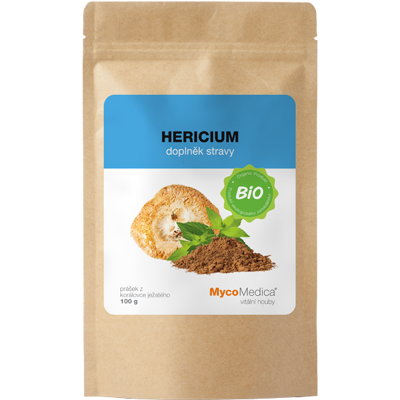 MYCOMEDICA Hericium prášok BIO 100 g MYCOMEDICA Hericium prášok BIO 100 g