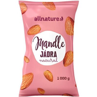 ALLNATURE Mandle jadrá natural 1000 g ALLNATURE Mandle jadrá natural 1000 g