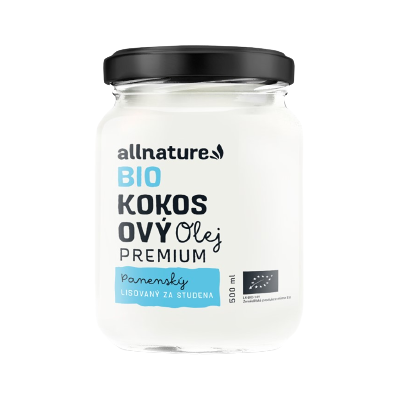 ALLNATURE BIO Kokosový Olej 500 ml ALLNATURE BIO Kokosový Olej 500 ml