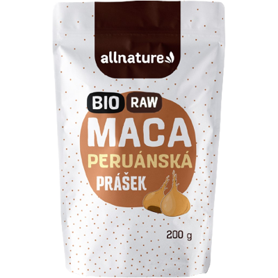 ALLNATURE Maca prášok BIO RAW 200 g ALLNATURE Maca prášok BIO RAW 200 g
