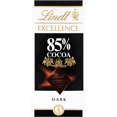 LINDT Excellence 85% horká čokoláda 100 g LINDT Excellence 85% horká čokoláda 100 g