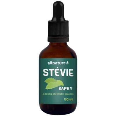 ALLNATURE Stévia kvapky 50 ml ALLNATURE Stévia kvapky 50 ml