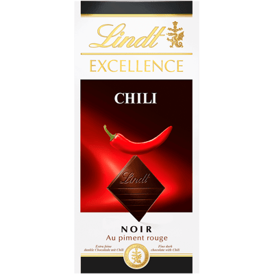 LINDT Čokoláda EXCELLENCE Horká s extraktom z chilli 100 g LINDT Čokoláda EXCELLENCE Horká s extraktom z chilli 100 g