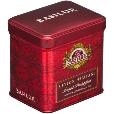 BASILUR Ceylon Heritage Royal Breakfast Tea plechovka 20 x 2.5 g BASILUR Ceylon Heritage Royal Breakfast Tea plechovka 20 x 2.5 g