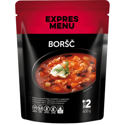 EXPRES MENU Polievka Boršč 2 porcie 600 g EXPRES MENU Polievka Boršč 2 porcie 600 g