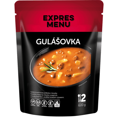 EXPRES MENU Gulášová polievka 2 porcie 600 g EXPRES MENU Gulášová polievka 2 porcie 600 g