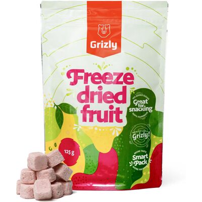 GRIZLY LYO kokosové kocky jablko a čerešňa 1 x 125 g GRIZLY LYO kokosové kocky jablko a čerešňa 1 x 125 g