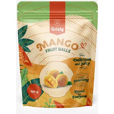 GRIZLY Mango guľôčky 120 g GRIZLY Mango guľôčky 120 g