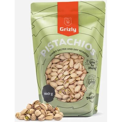 GRIZLY Pistácie pražené solené Jumbo 1000 g GRIZLY Pistácie pražené solené Jumbo 1000 g