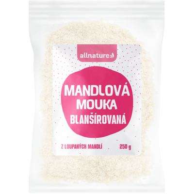 ALLNATURE Mandľová múka blanšírovaná 250 g ALLNATURE Mandľová múka blanšírovaná 250 g