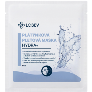 LOBEY Hydratačná plátienková maska na pleť Hydra+ LOBEY Hydratačná plátienková maska na pleť Hydra+
