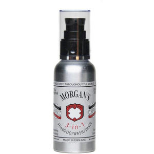 MORGAN’S Šampón, mydlo a pena na holenie v jednom 100 ml MORGAN’S Šampón, mydlo a pena na holenie v jednom 100 ml