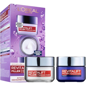 L'ORÉAL PARIS Revitalift Filler Duopack denný a nočný krém, 50+ 50 ml L'ORÉAL PARIS Revitalift Filler Duopack denný a nočný krém, 50+ 50 ml