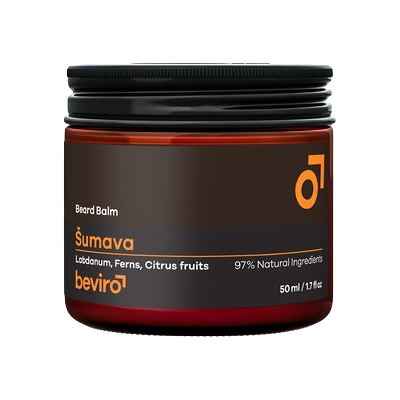 BEVIRO Vyživujúci balzam na fúzy s vôňou Šumavy 50 ml BEVIRO Vyživujúci balzam na fúzy s vôňou Šumavy 50 ml