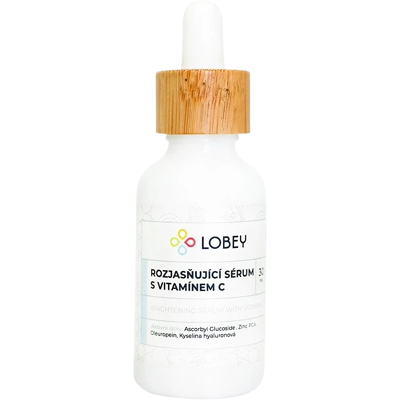 LOBEY Rozjasňujúce sérum s vitamínom C 30 ml LOBEY Rozjasňujúce sérum s vitamínom C 30 ml