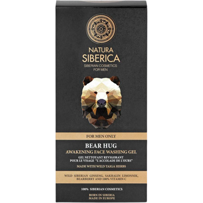 NATURA SIBERICA Povzbudzujúci čistiaci pleťový gél Objatie medveďa 150 ml NATURA SIBERICA Povzbudzujúci čistiaci pleťový gél Objatie medveďa 150 ml