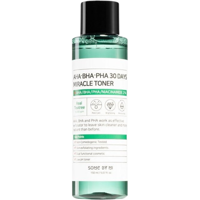 SOME BY MI AHA BHA PHA 30 Days miracle toner, čistiace tonikum 150 ml SOME BY MI AHA BHA PHA 30 Days miracle toner, čistiace tonikum 150 ml