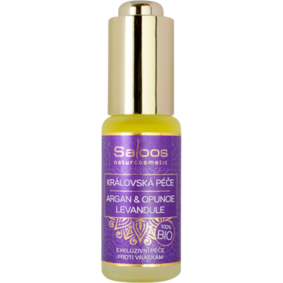 SALOOS Ssloos Argan & Opuncia Levanduľa 100 % bio − Bio kráľovská starostlivosť 20 ml SALOOS Ssloos Argan & Opuncia Levanduľa 100 % bio − Bio kráľovská starostlivosť 20 ml