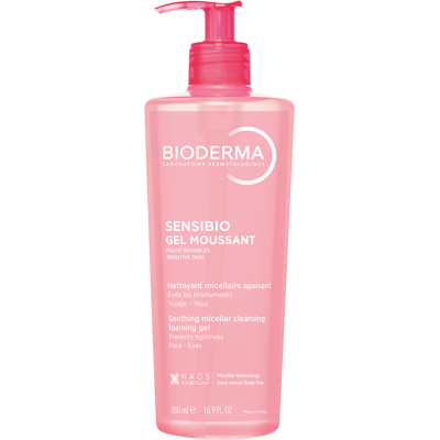 BIODERMA Sensibio Gel moussant Jemný upokojujúci odličovač pre citlivú pleť 500 ml BIODERMA Sensibio Gel moussant Jemný upokojujúci odličovač pre citlivú pleť 500 ml