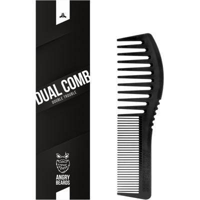 ANGRY BEARDS Hrebeň Dual Comb ANGRY BEARDS Hrebeň Dual Comb