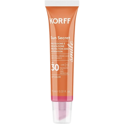 KORFF Sun Secret Krém na pery SPF30, 15 ml KORFF Sun Secret Krém na pery SPF30, 15 ml