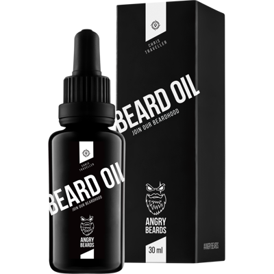 ANGRY BEARDS Chris traveller, Olej na fúzy 30 ml ANGRY BEARDS Chris traveller, Olej na fúzy 30 ml