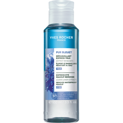 YVES ROCHER Pur Bleuet Expresný odličovač na oči s nevädzou 100 ml YVES ROCHER Pur Bleuet Expresný odličovač na oči s nevädzou 100 ml