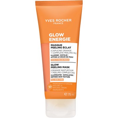 YVES ROCHER Glow Energia Rozjasňujúca peelingová maska 75 ml YVES ROCHER Glow Energia Rozjasňujúca peelingová maska 75 ml